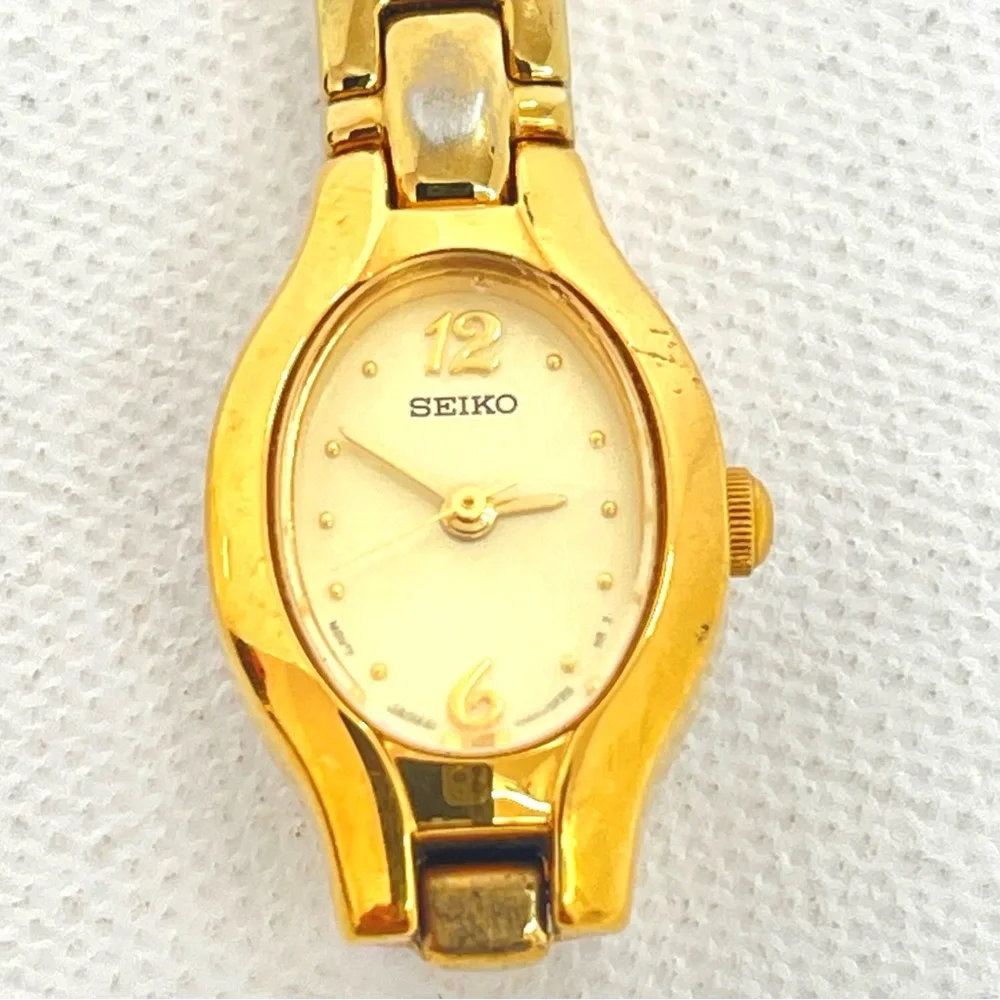 Seiko SXGK72 Women’s Gold Tone Quartz Dress Watch ✨_4